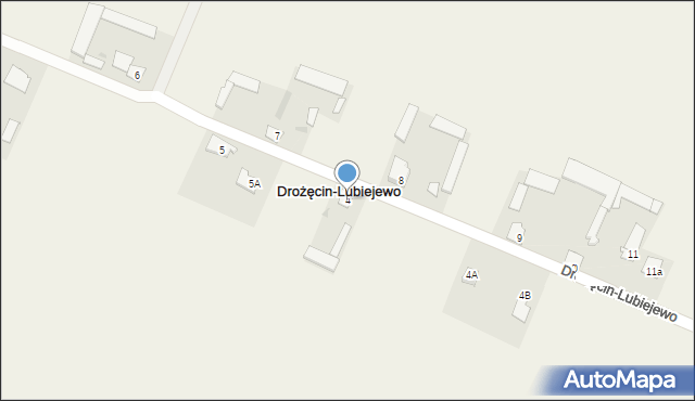 Drożęcin-Lubiejewo, Drożęcin-Lubiejewo, 4, mapa Drożęcin-Lubiejewo