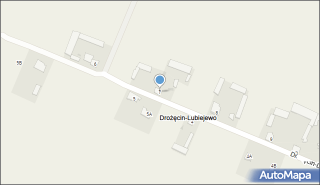 Drożęcin-Lubiejewo, Drożęcin-Lubiejewo, 7, mapa Drożęcin-Lubiejewo