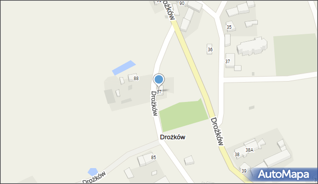 Drożków, Drożków, 87, mapa Drożków