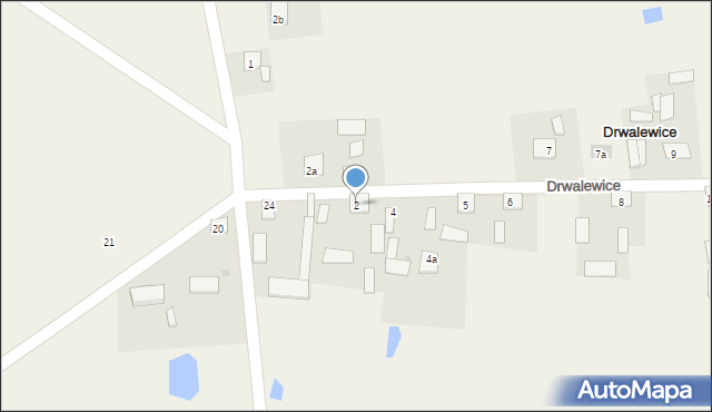 Drwalewice, Drwalewice, 2, mapa Drwalewice