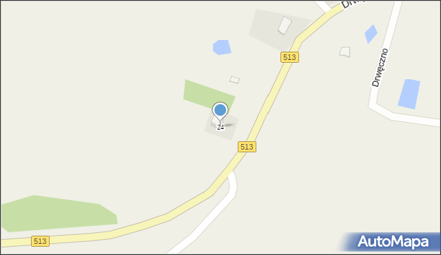 Drwęczno, Drwęczno, 24, mapa Drwęczno