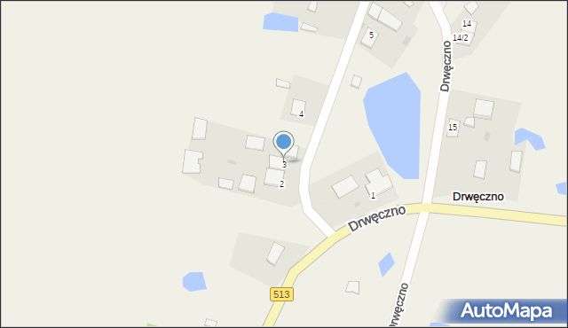 Drwęczno, Drwęczno, 3, mapa Drwęczno