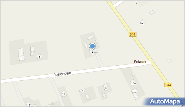 Dryszczów, Dryszczów, 5, mapa Dryszczów