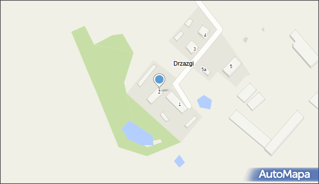 Drzazgi, Drzazgi, 2, mapa Drzazgi