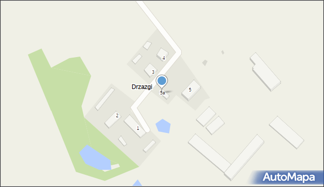 Drzazgi, Drzazgi, 5a, mapa Drzazgi