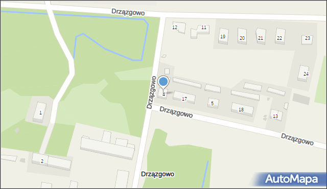 Drzązgowo, Drzązgowo, 4, mapa Drzązgowo