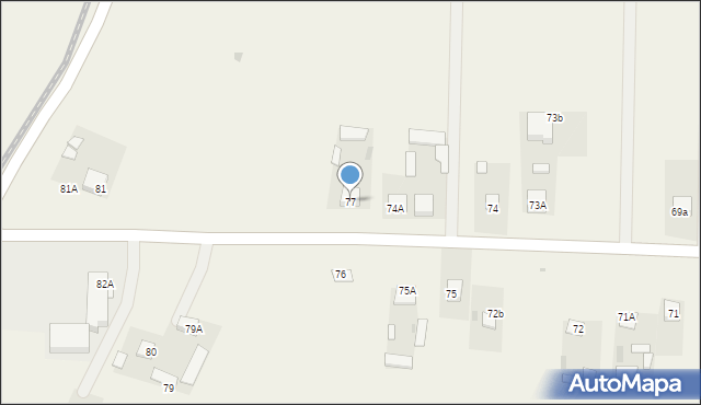 Drzewce-Kolonia, Drzewce-Kolonia, 77, mapa Drzewce-Kolonia