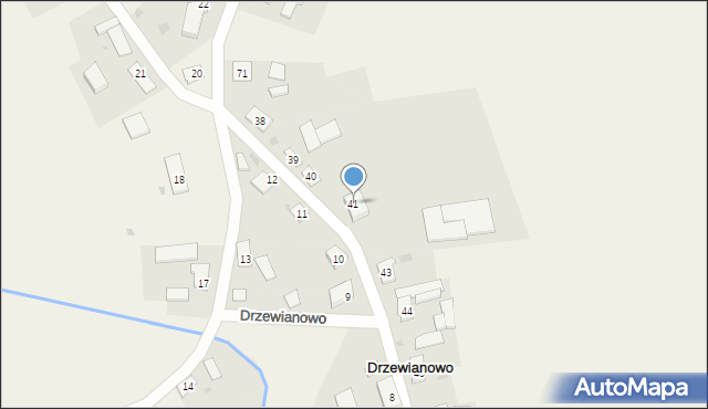 Drzewianowo, Drzewianowo, 41, mapa Drzewianowo