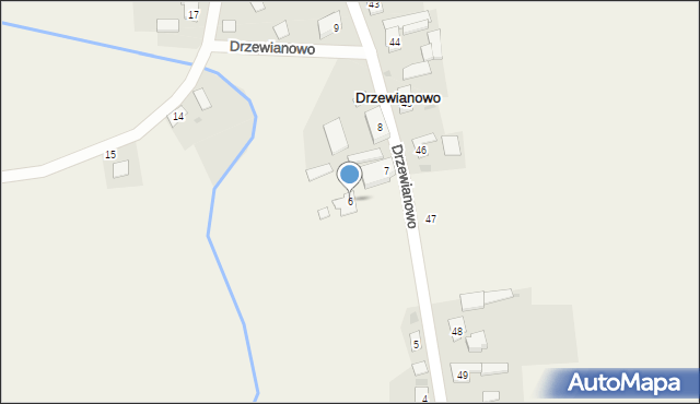 Drzewianowo, Drzewianowo, 6, mapa Drzewianowo