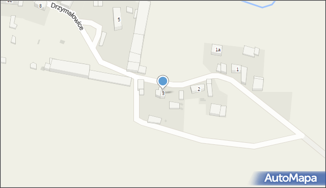 Drzymałowice, Drzymałowice, 3, mapa Drzymałowice