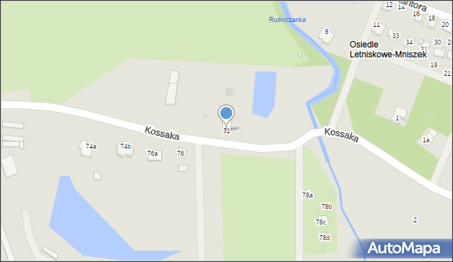 Grudziądz, Droga Kujawska, 31, mapa Grudziądza