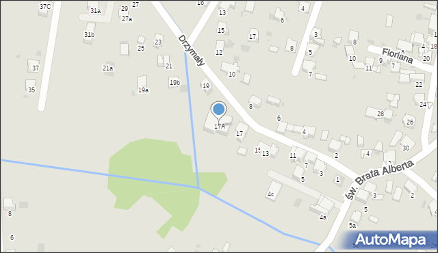 Imielin, Drzymały Michała, 17A, mapa Imielin