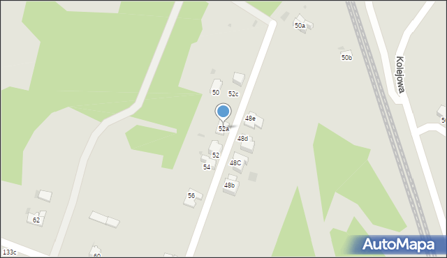 Imielin, Drzymały Michała, 52a, mapa Imielin