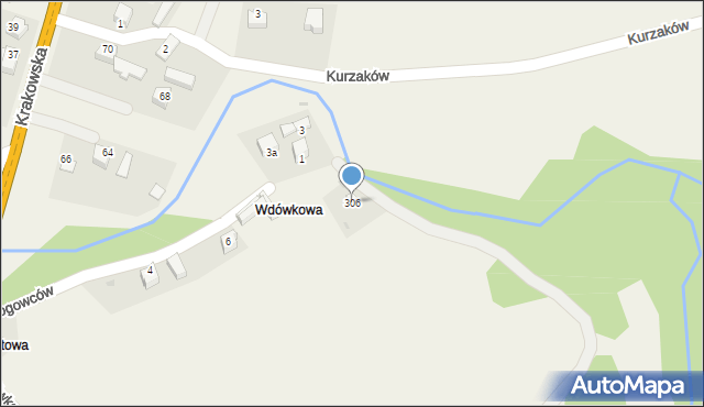 Jabłonka, Drogowców, 306, mapa Jabłonka