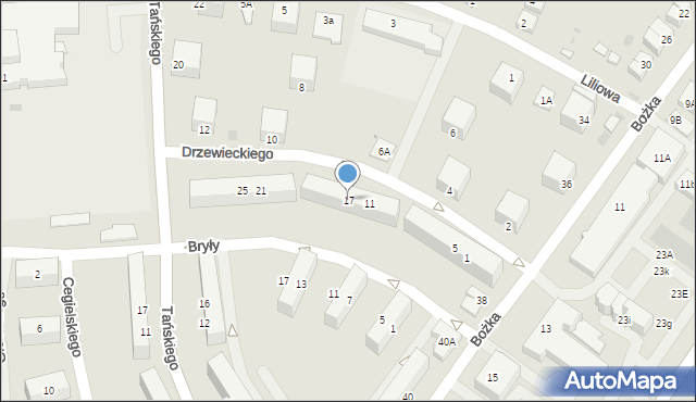 Jelcz-Laskowice, Drzewieckiego Stefana, 17, mapa Jelcz-Laskowice