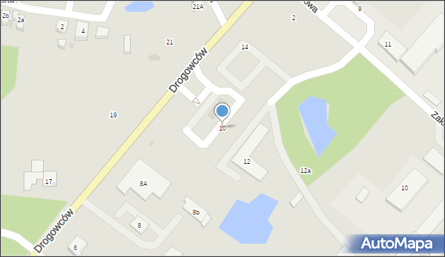 Kościerzyna, Drogowców, 10, mapa Kościerzyna