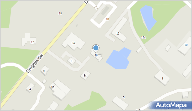 Kościerzyna, Drogowców, 8b, mapa Kościerzyna