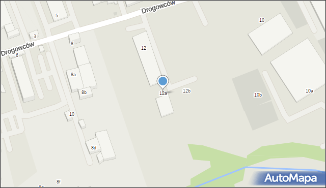 Myślenice, Drogowców, 12a, mapa Myślenice