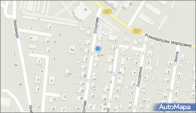 Pruszcz Gdański, Drzymały, 5, mapa Pruszcz Gdański