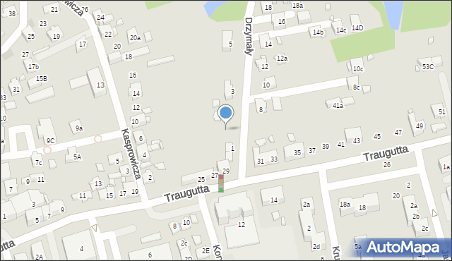 Pszów, Drzymały Michała, 3, mapa Pszów