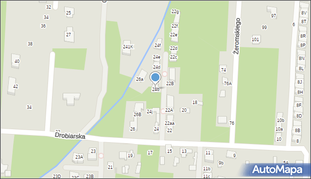 Sulejówek, Drobiarska, 24b, mapa Sulejówek