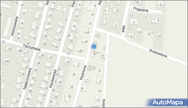 Zduny, Drobna, 3, mapa Zduny