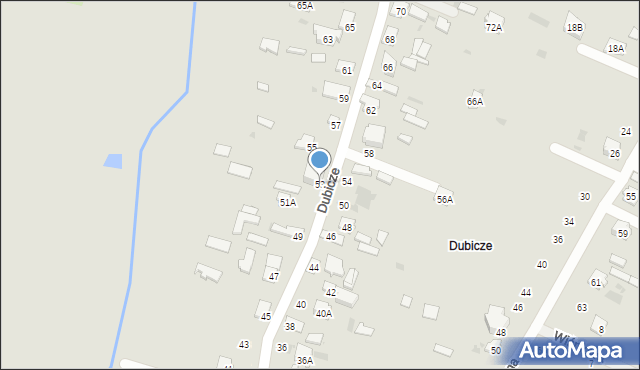 Bielsk Podlaski, Dubicze, 53, mapa Bielsk Podlaski