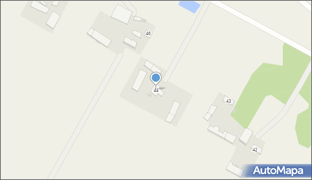 Dubaśno, Dubaśno, 44, mapa Dubaśno