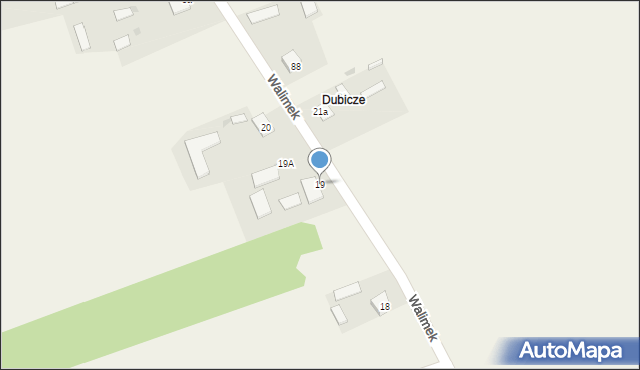 Dubicze, Dubicze, 19, mapa Dubicze