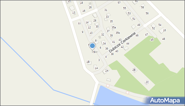 Dubicze Cerkiewne, Dubicze Cerkiewne, 5, mapa Dubicze Cerkiewne