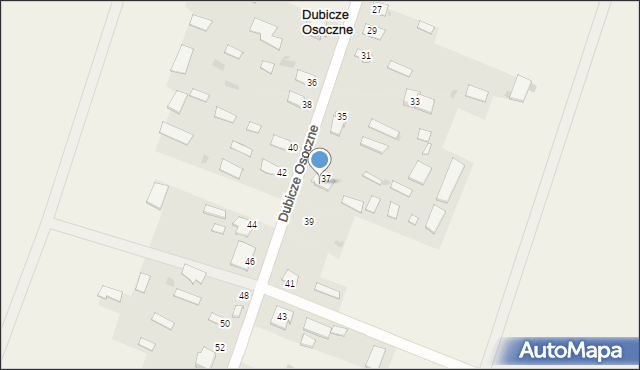 Dubicze Osoczne, Dubicze Osoczne, 37A, mapa Dubicze Osoczne