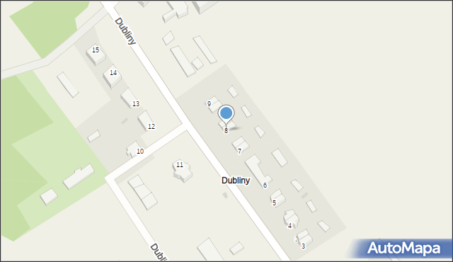 Dubliny, Dubliny, 8, mapa Dubliny