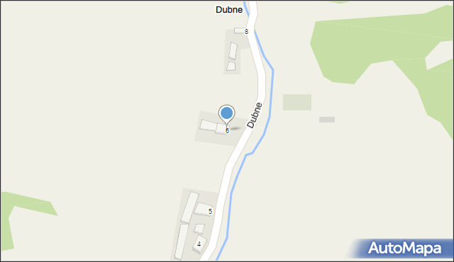 Dubne, Dubne, 6, mapa Dubne
