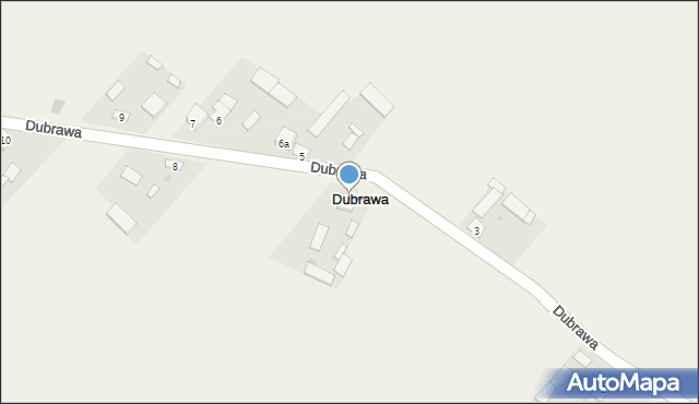 Dubrawa, Dubrawa, 4, mapa Dubrawa