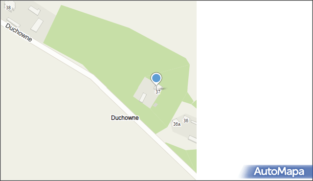 Duchowne, Duchowne, 37, mapa Duchowne