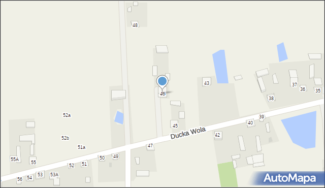 Ducka Wola, Ducka Wola, 46, mapa Ducka Wola