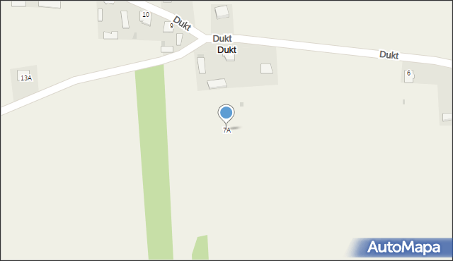 Dukt, Dukt, 7A, mapa Dukt