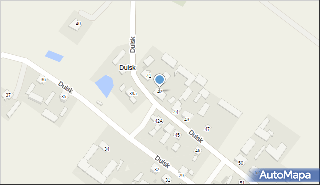 Dulsk, Dulsk, 42, mapa Dulsk