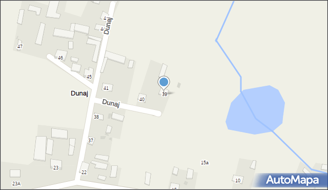 Dunaj, Dunaj, 39, mapa Dunaj