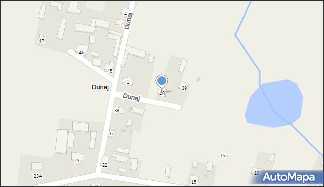 Dunaj, Dunaj, 40, mapa Dunaj