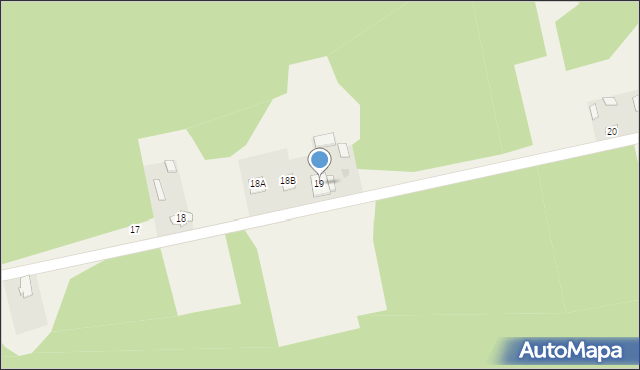 Duninów Duży, Duninów Duży, 19, mapa Duninów Duży