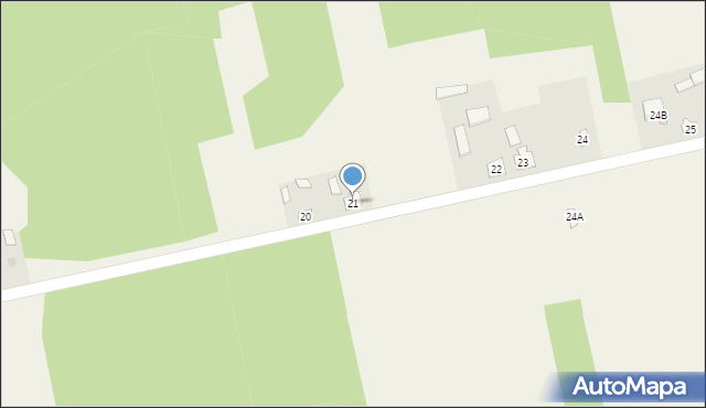 Duninów Duży, Duninów Duży, 21, mapa Duninów Duży