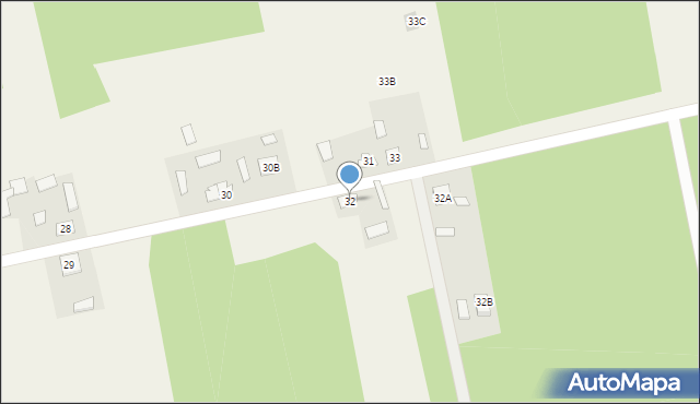 Duninów Duży, Duninów Duży, 32, mapa Duninów Duży