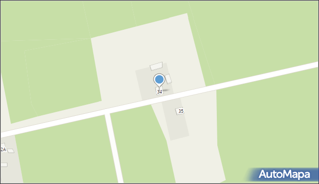 Duninów Duży, Duninów Duży, 34, mapa Duninów Duży