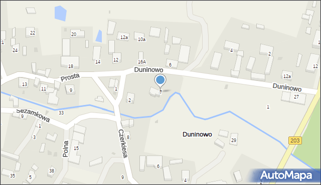 Duninowo, Duninowo, 26d, mapa Duninowo