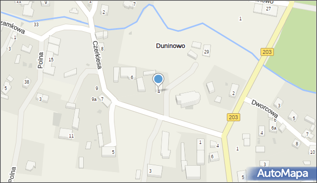 Duninowo, Duninowo, 30, mapa Duninowo