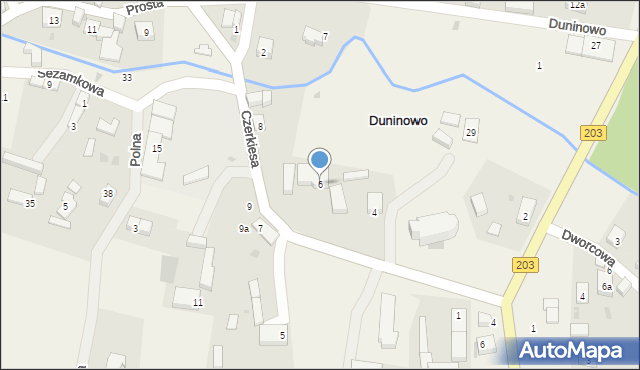 Duninowo, Duninowo, 31, mapa Duninowo