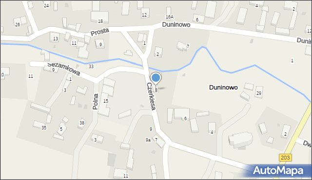 Duninowo, Duninowo, 32, mapa Duninowo
