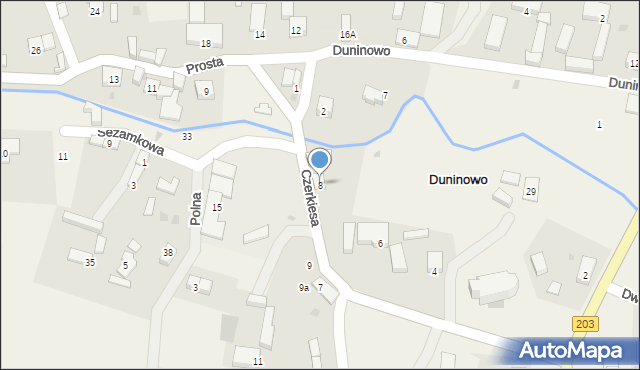 Duninowo, Duninowo, 32, mapa Duninowo