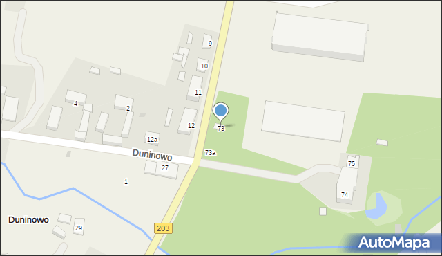 Duninowo, Duninowo, 76, mapa Duninowo